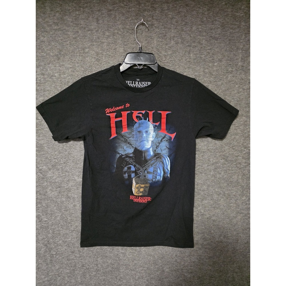 Hellraiser: Inferno Horror Movie T-Shirt Small Black Pinhead Graphic Y2K 90s